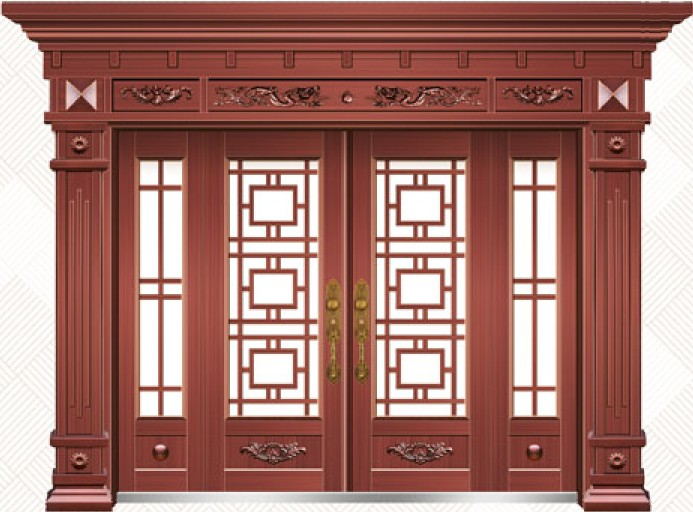 仿铜门